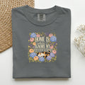 Home Is Where I Ignore My Notifications Comfort Colors tee in Pepper