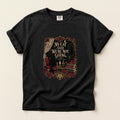 My Cat Said We're Not Going graphic tee in Black, folded flat lay