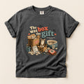 The Box Was The Gift – Pepper Comfort Colors tee