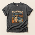Passenger Princess graphic tee in Pepper, folded flat lay