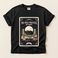 The High Priestess of Naps graphic tee in Black, flat lay